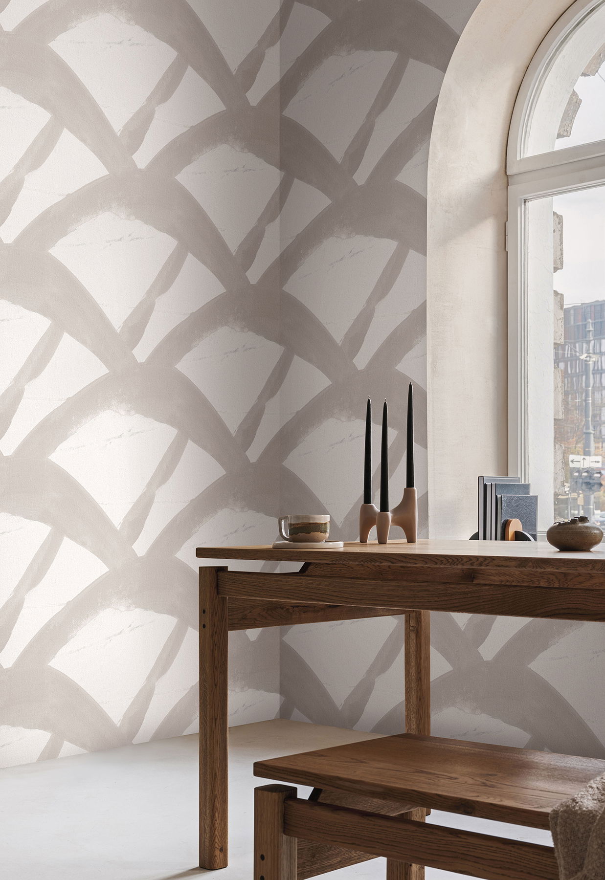 Entanglement Linen Wallpaper large image 