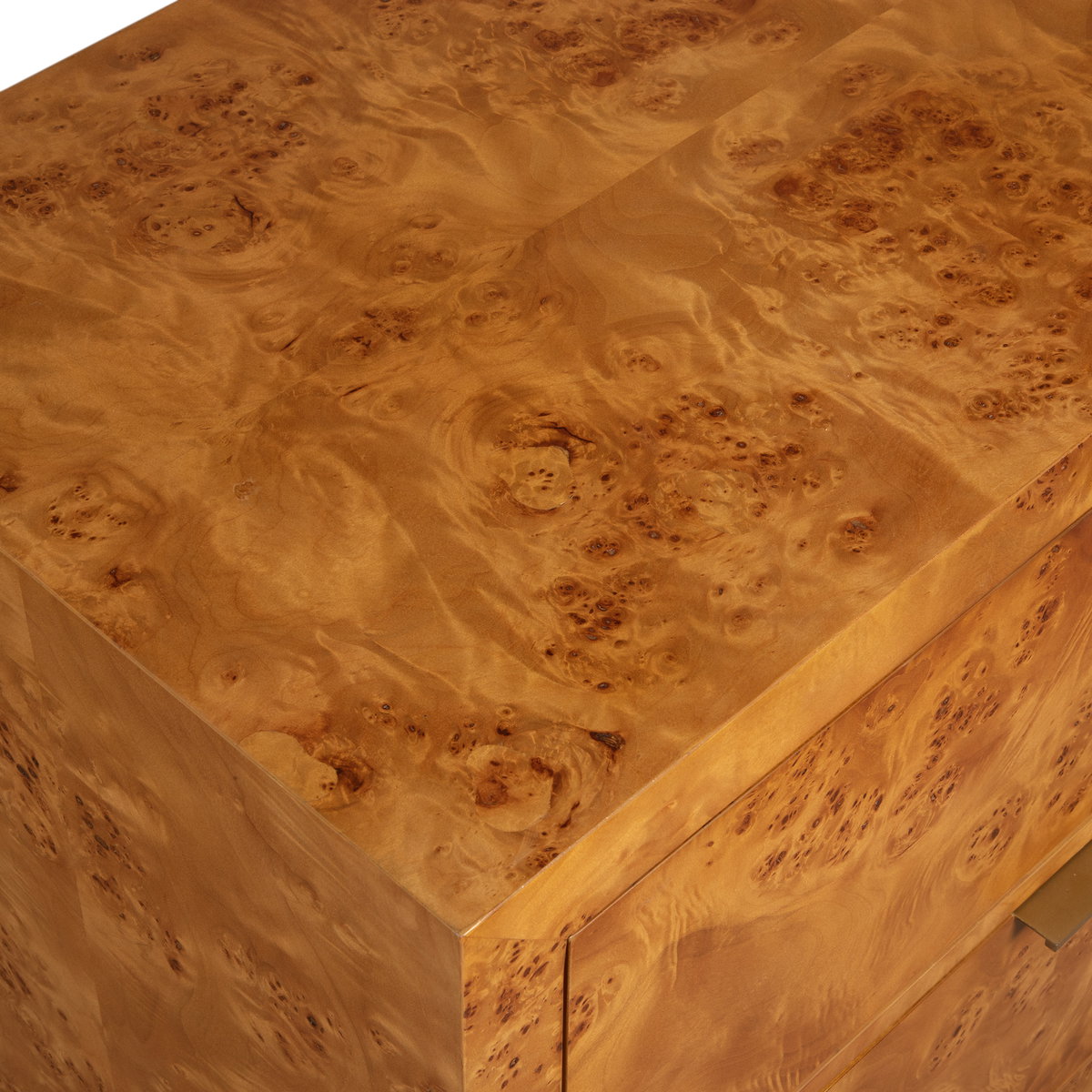 Indus 2 Drawer Burl Chest, Cabinets & Chest by Uttermost, 30" width x 30" height x 17" depth View 11