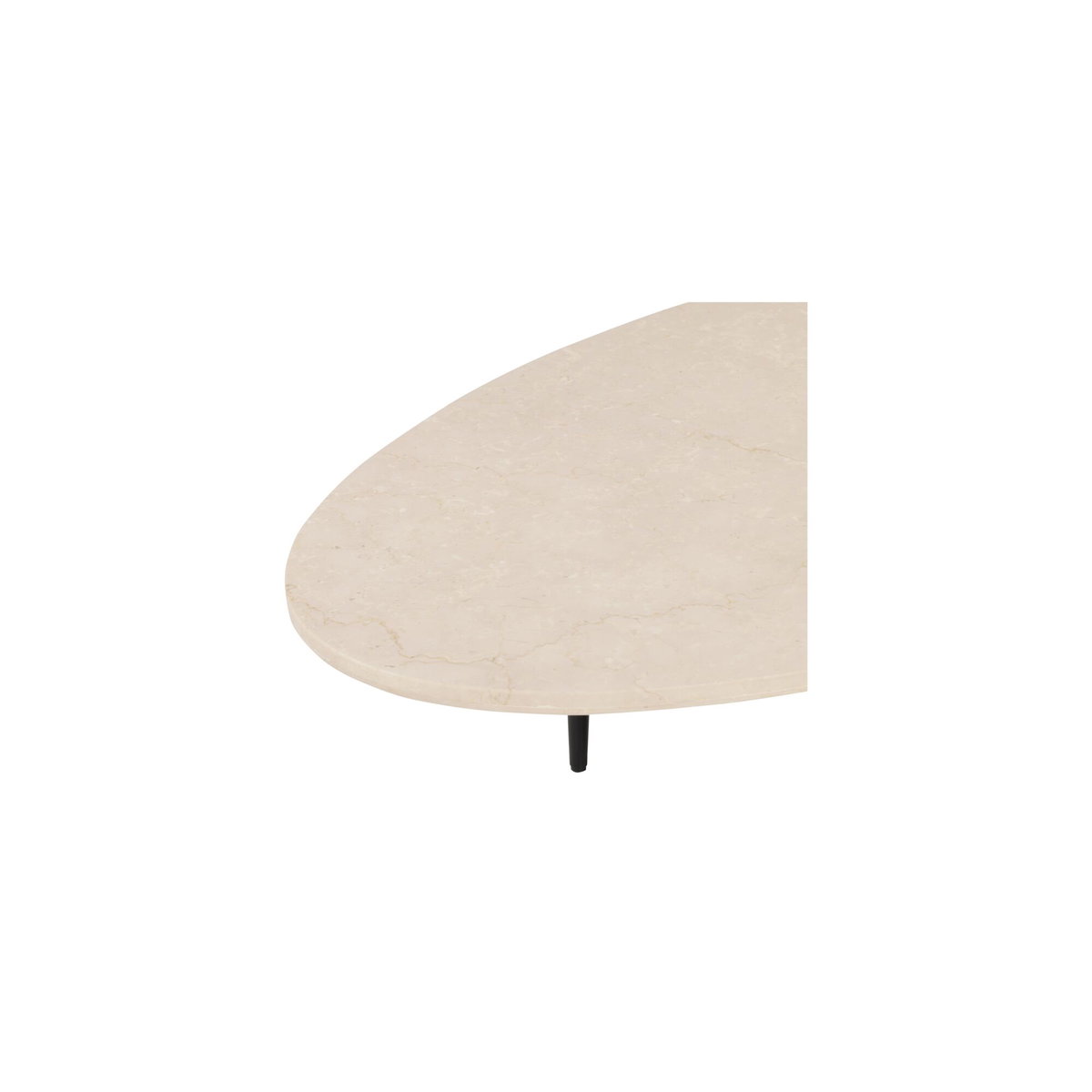 Winona Coffee Table Botticino Beige Marble, by Moe's Home, 59" width x 16" height x 29" depth View 6