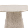Himari Outdoor Dining Table Ivory, by Dovetail, 55.1" width x 30" height x 55.1" depth thumbnail 4