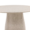 Himari Outdoor Dining Table Ivory, by Dovetail, 55.1" width x 30" height x 55.1" depth thumbnail 4