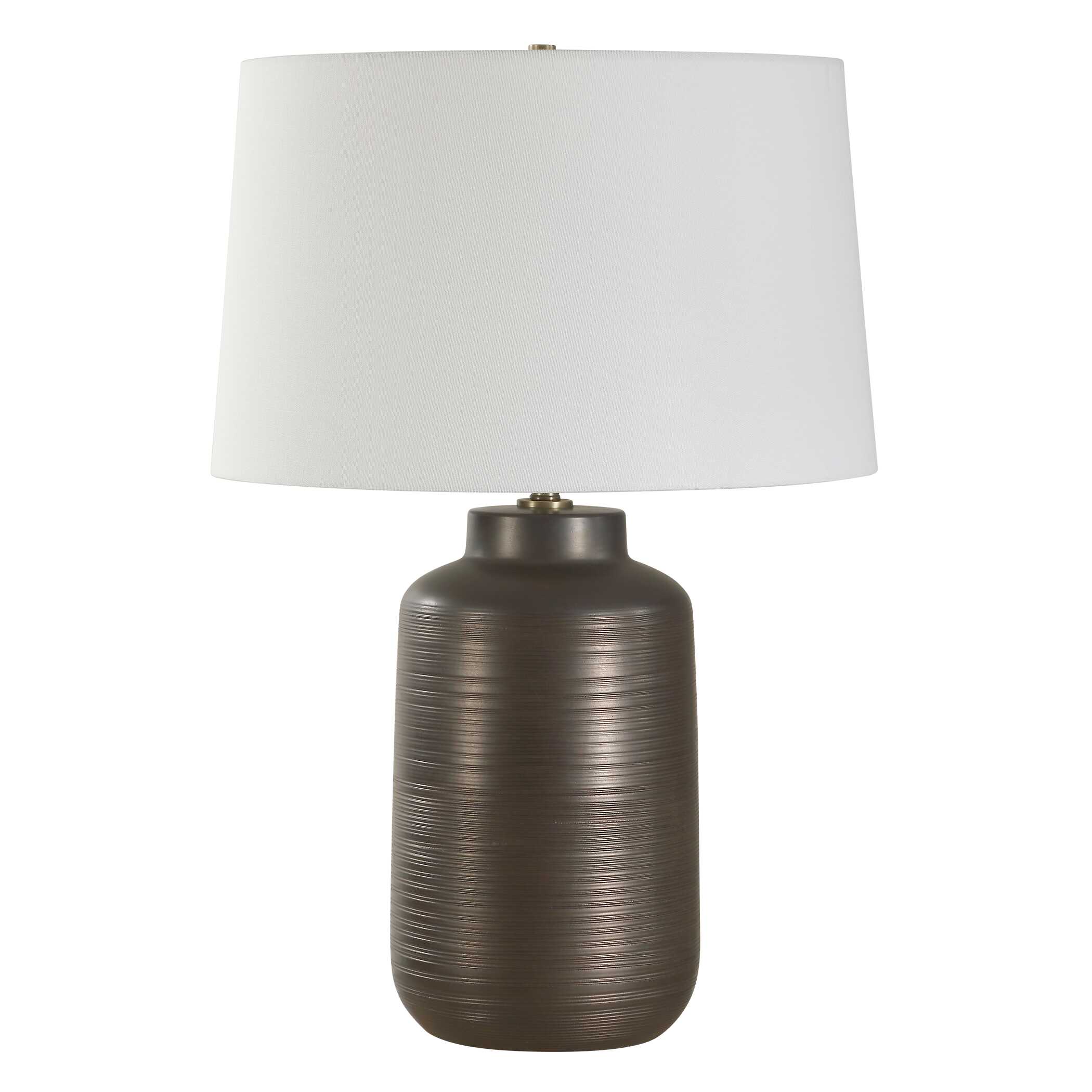 Calderone Bronze Table Lamp large image 