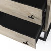 Ciara 32L x 16W Beige Fir Veneer 2 Drawer Accent Cabinet thumbnail 11