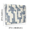 Modern Tribal Almond & Navy Wallpaper thumbnail 7