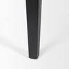 Teva 92'L x 39'W Rectangular Dining Table | Modern | Black Wood | Seats 8, by Mercana, 92" length x 39" width x 30" height thumbnail 11