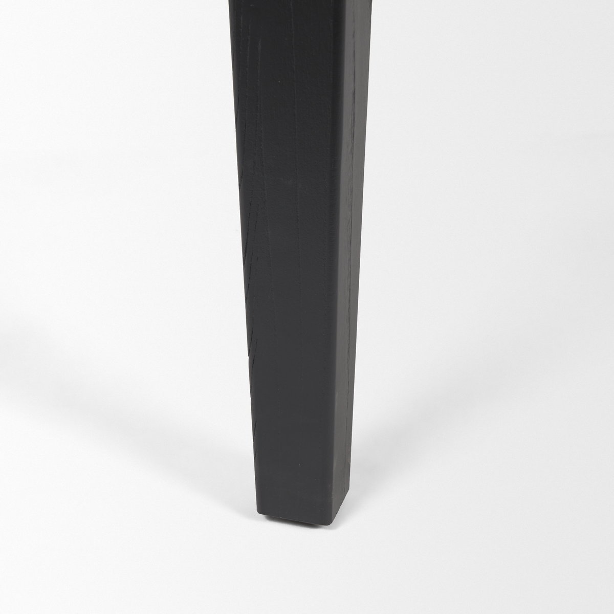 Teva Black Wood Rectangular 92' Dining Table, by Mercana, 92" length x 39" width x 30" height View 11