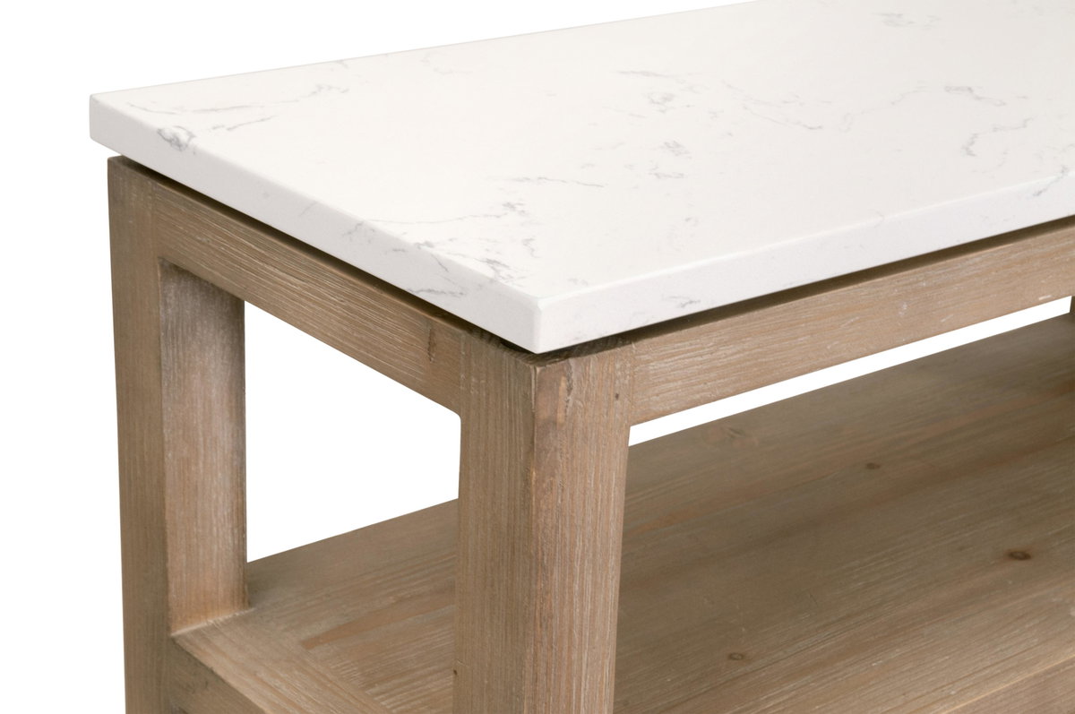 Emerie Narrow Console Table, by Essentials for Living, 54" width x 33" height x 11" depth View 3