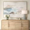 Chasing Blue Coastal Canvas Art, by Uttermost, 73.7" width x 49.7" height x 1.5" depth thumbnail 2