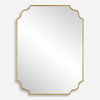 Lennyn Gold Vanity Mirror, by Uttermost, 2'6" width x 3'4" height x 0.75" depth thumbnail 1