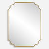 Lennyn Gold Vanity Mirror, by Uttermost, 30" width x 40" height x 0.75" depth thumbnail 1