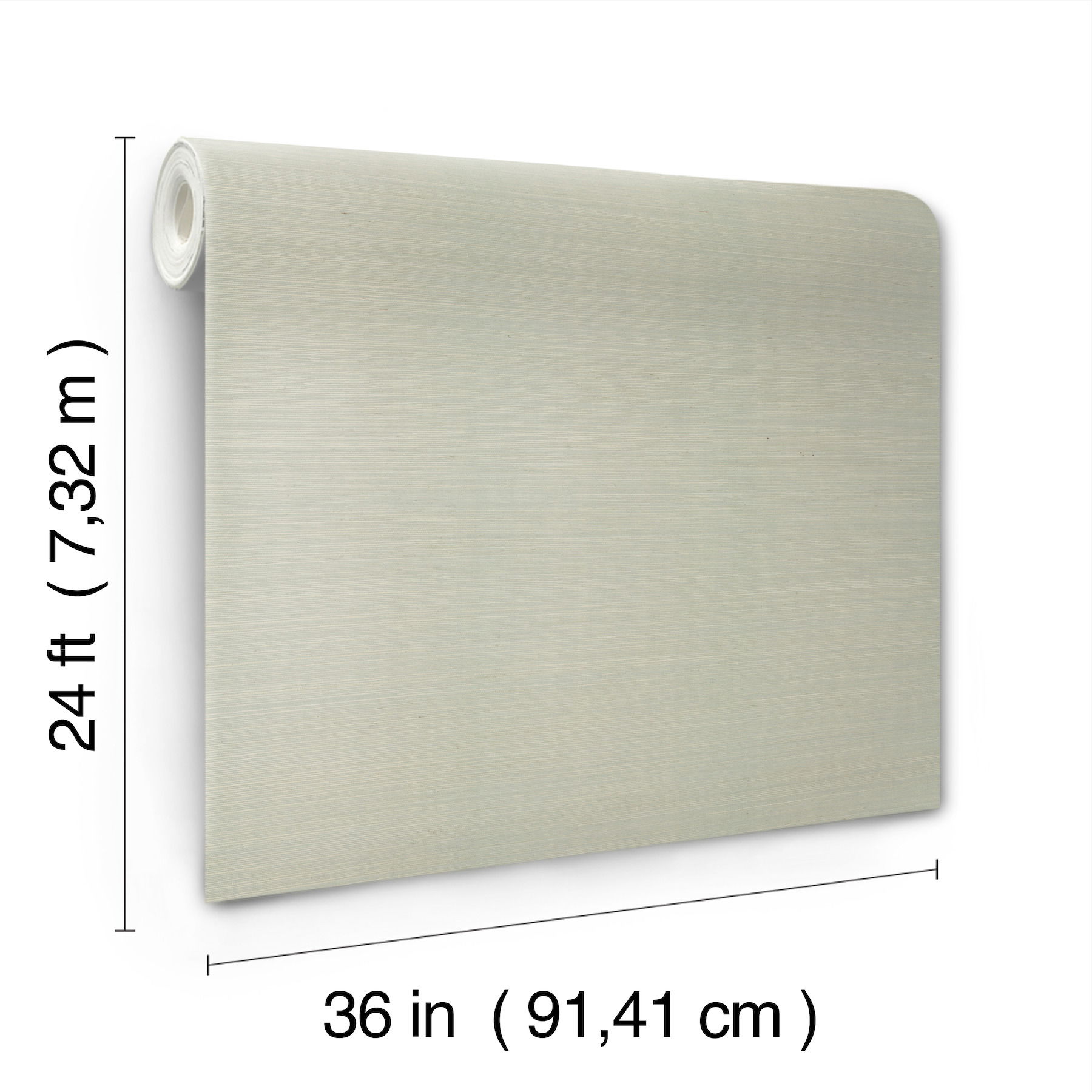 Makasa Sisal Green Wallpaper large image 