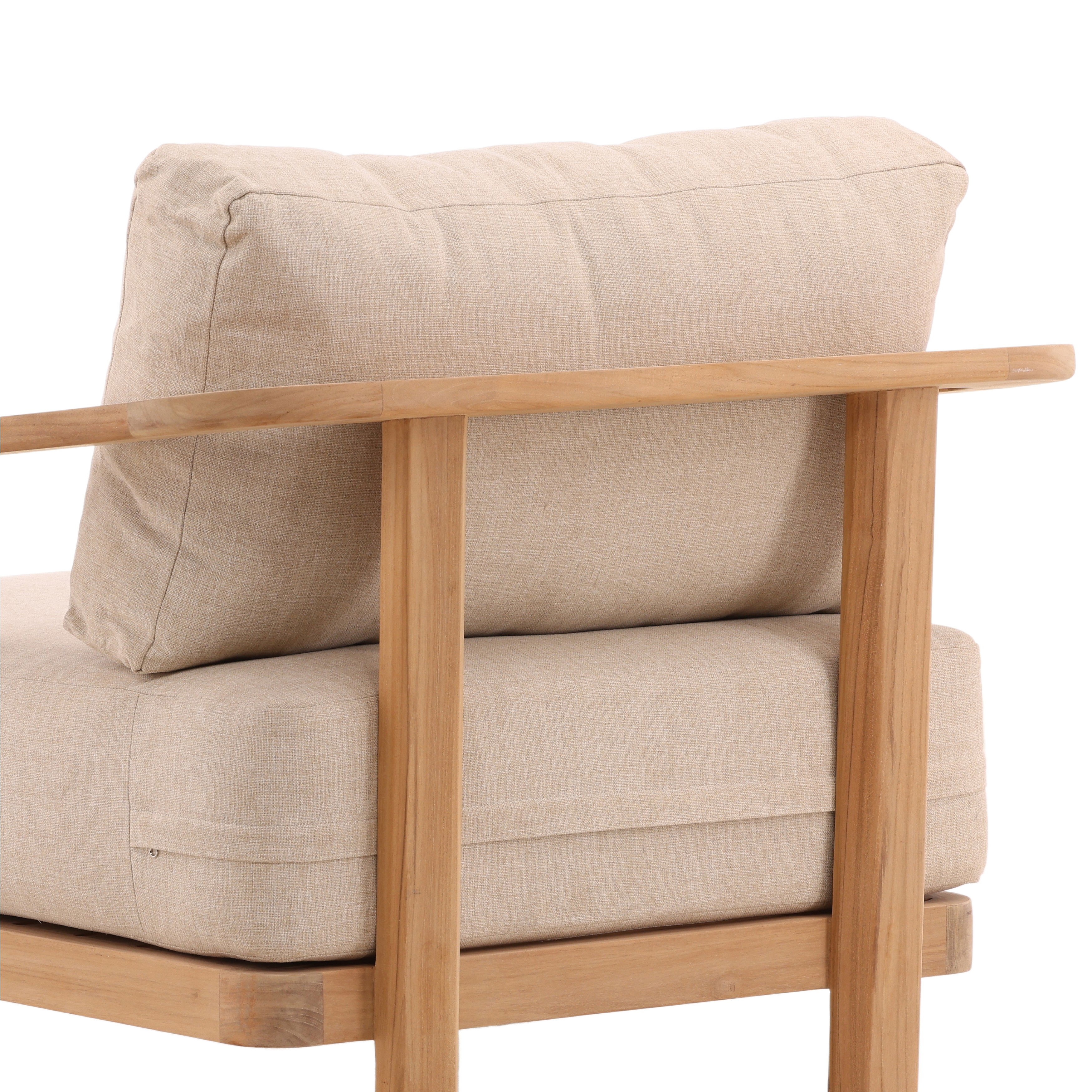 Redford Outdoor Sofa Chair Sand large image 