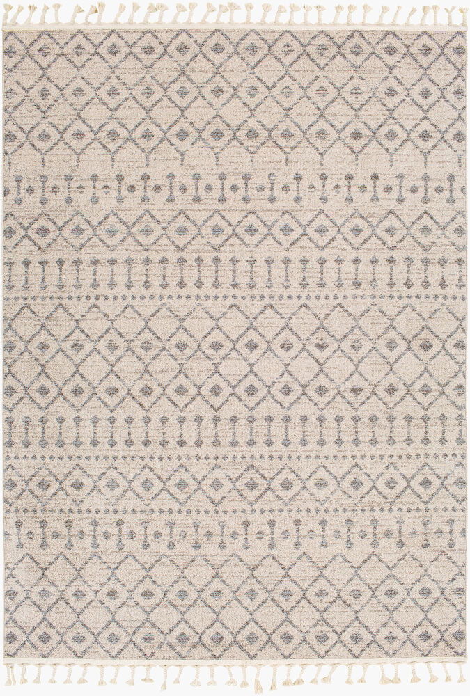 Euphoria Machine Woven Rug, by Surya, 1'3.75" length x 1'3.75" width