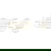 Koba Sofa Maya White thumbnail 8