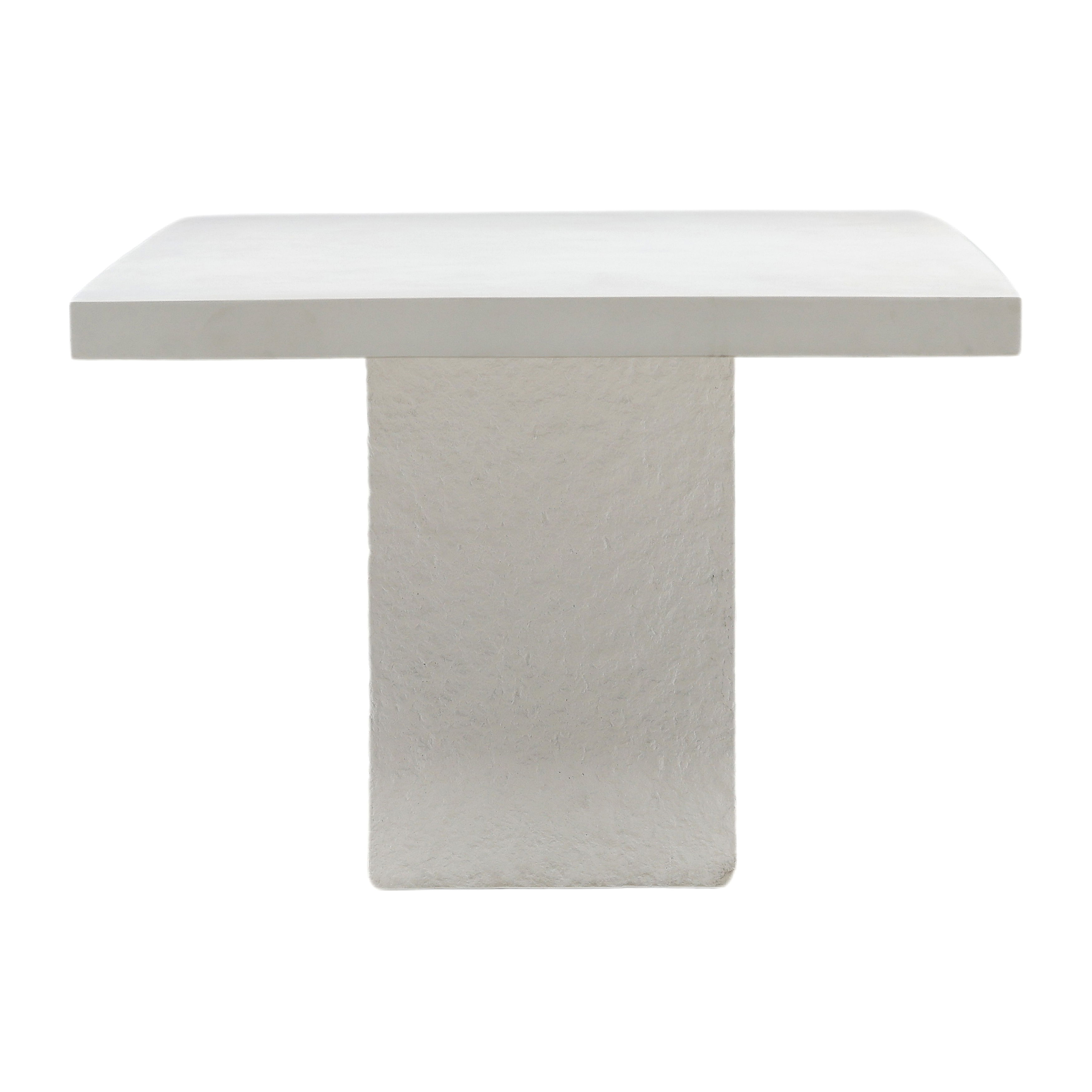 Goodwin Dining Table Cream, by Dovetail, 90.5" width x 30.25" height x 43.5" depth View 3