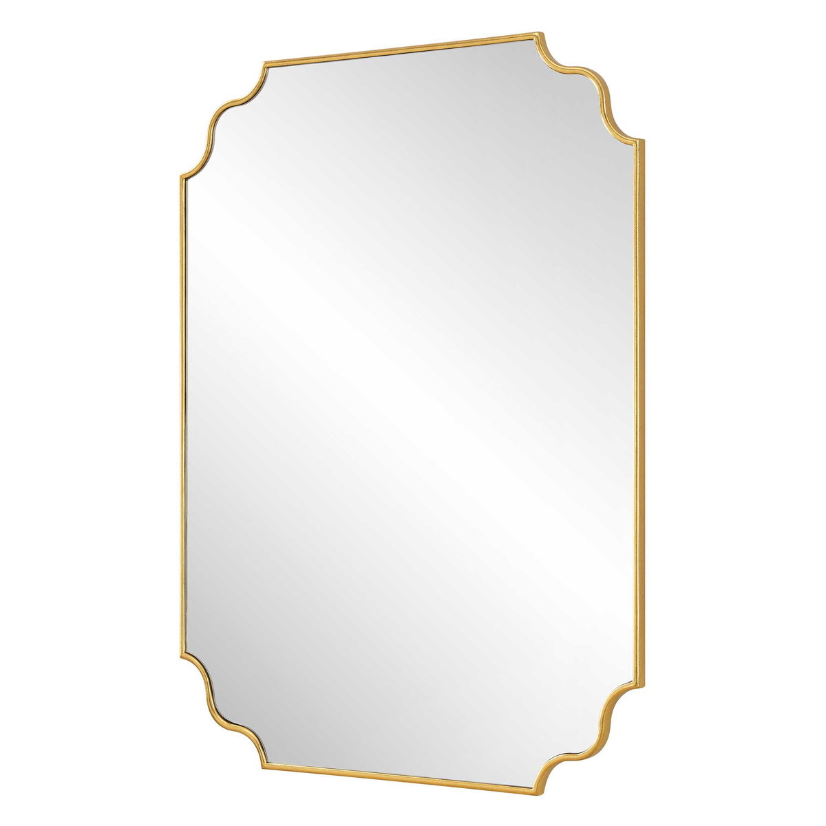 Lennyn Gold Vanity Mirror, by Uttermost, 2'6" width x 3'4" height x 0.75" depth View 5