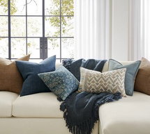 Online Designer Living Room Dreamy Fringe Throw, 50 x 60", Camel