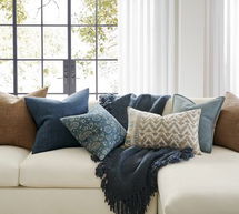 Online Designer Living Room Dreamy Fringe Throw, 50 x 60", Camel