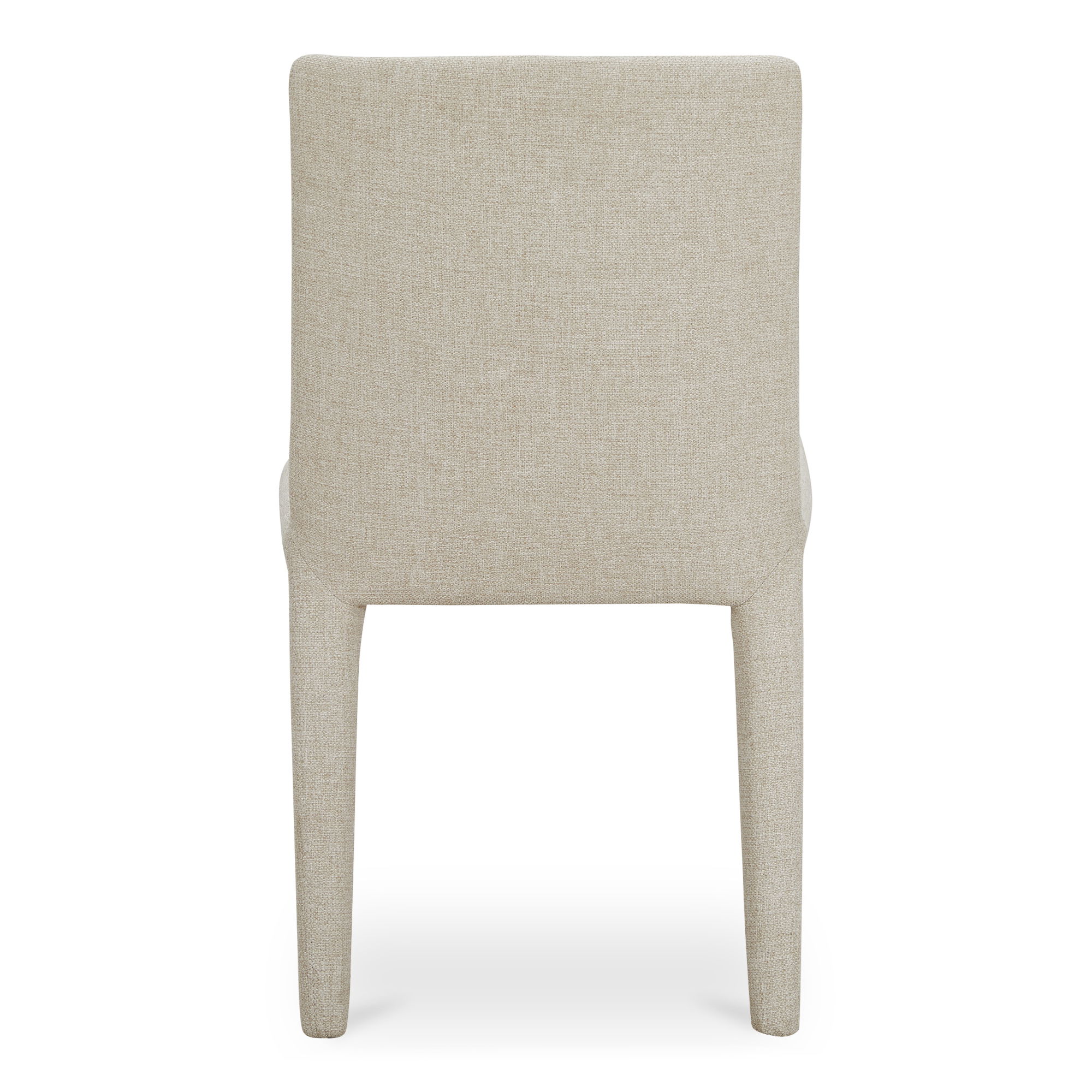 Monte Dining Chair Beige - Set Of Two, by Moe's Home, 19" width x 33" height x 23" depth View 6
