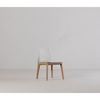 Deco Oak Dining Chair Light Grey - Set Of Two thumbnail 8