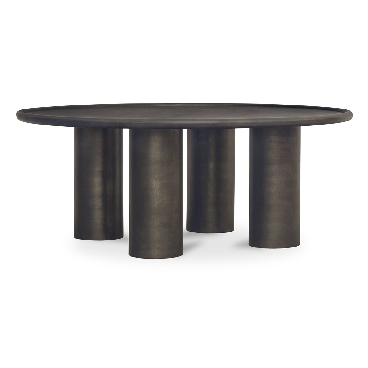 Deacon Outdoor Coffee Table Deep Bronze, by Moe's Home, 40" width x 16" height x 40" depth View 2