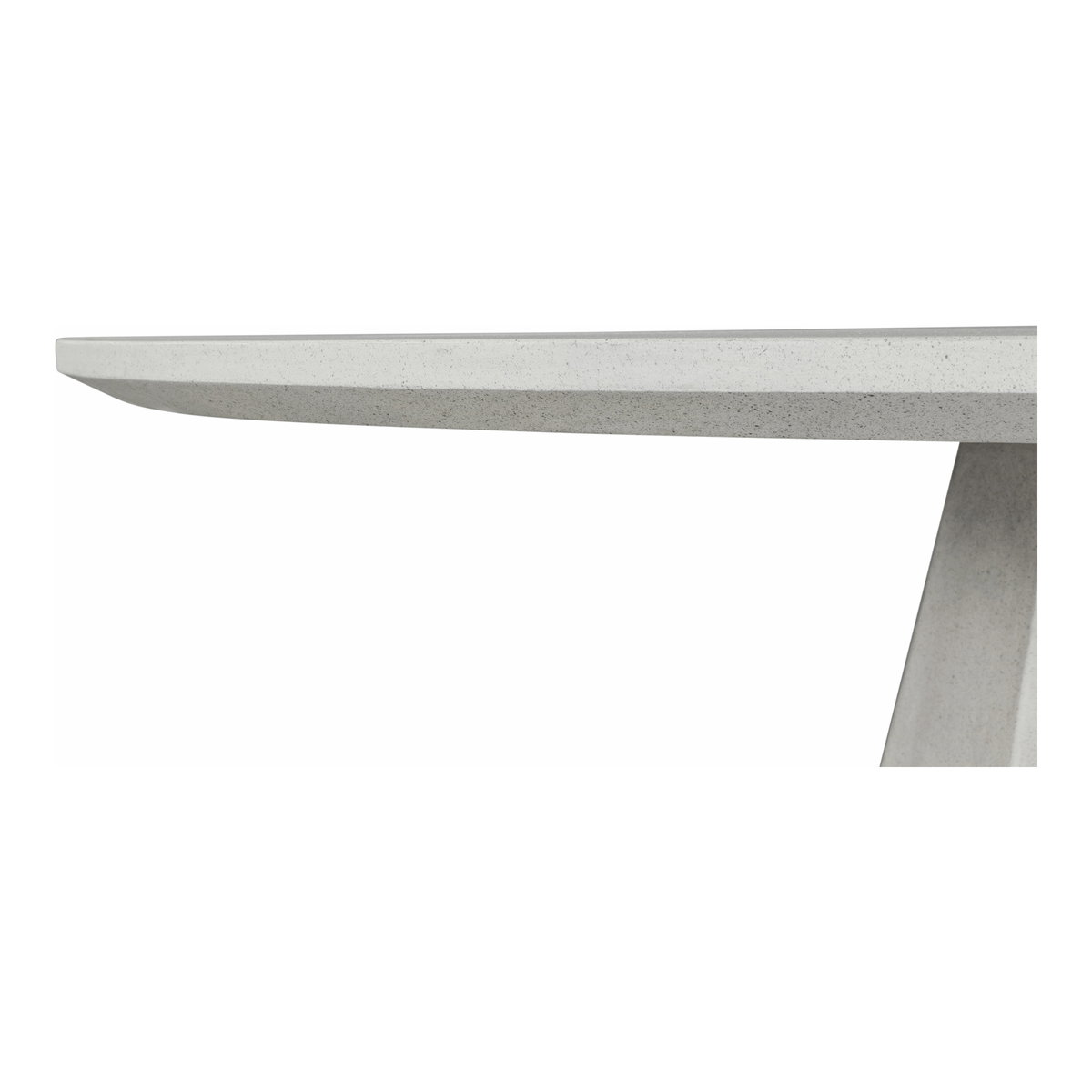 Templo Outdoor Dining Table Antique White, Outdoor Table by Moe's Home, 3'11.2" width x 2'5.9" height x 3'11.2" depth View 4