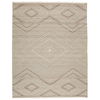 Suriya Handmade Tribal Taupe/ Cream Area Rug (5'X8') thumbnail 0