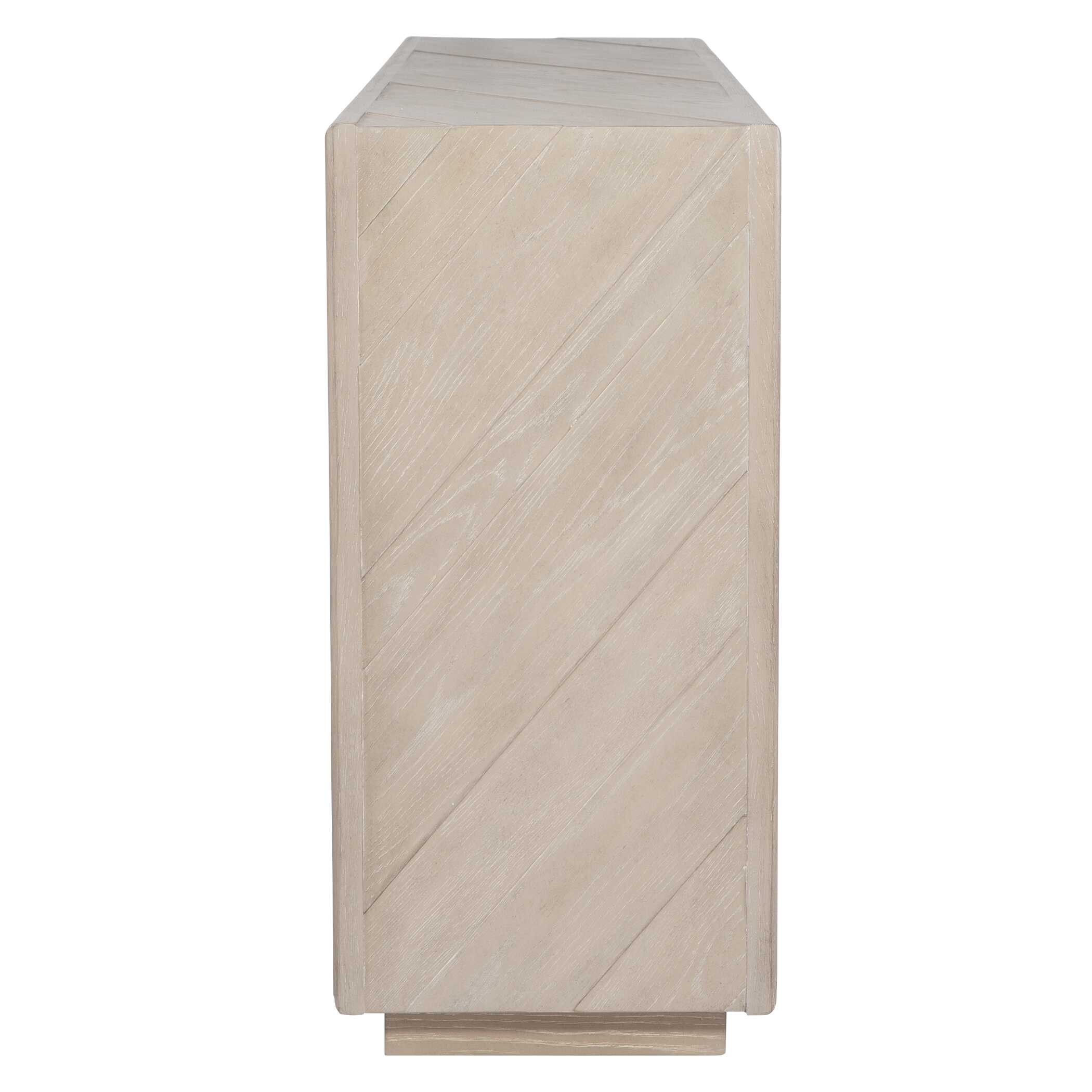 Prism Light Oak Console Table, Furniture by Uttermost, 60" width x 30" height x 14" depth View 6