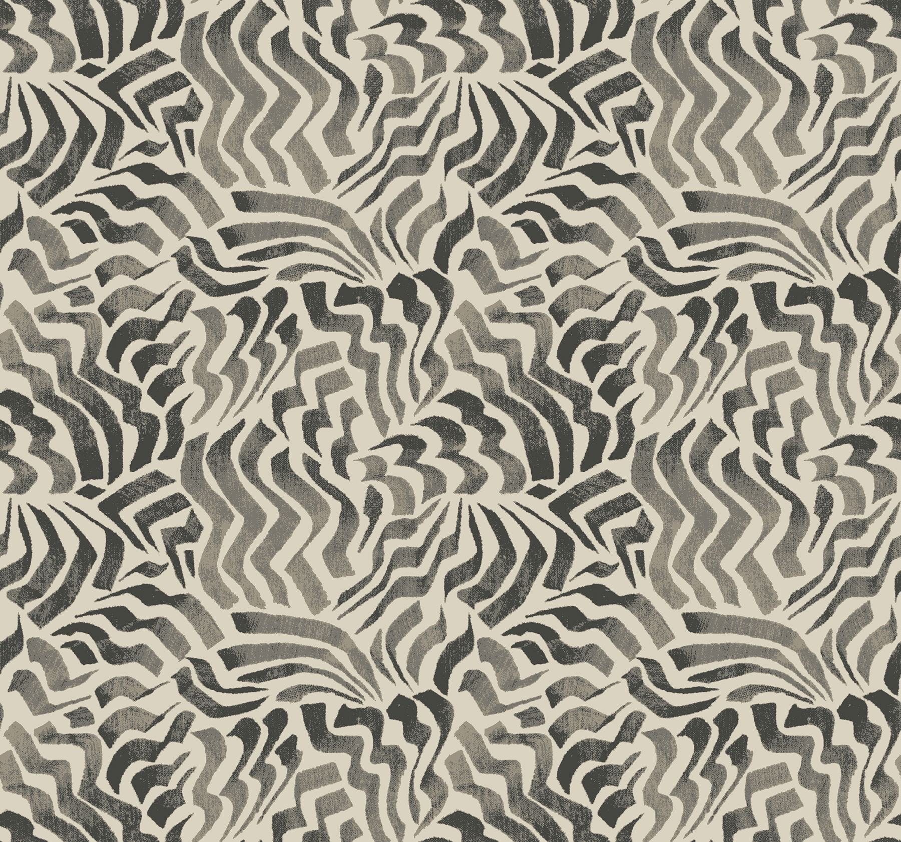 Zora Wave Charcoal Wallpaper large image 