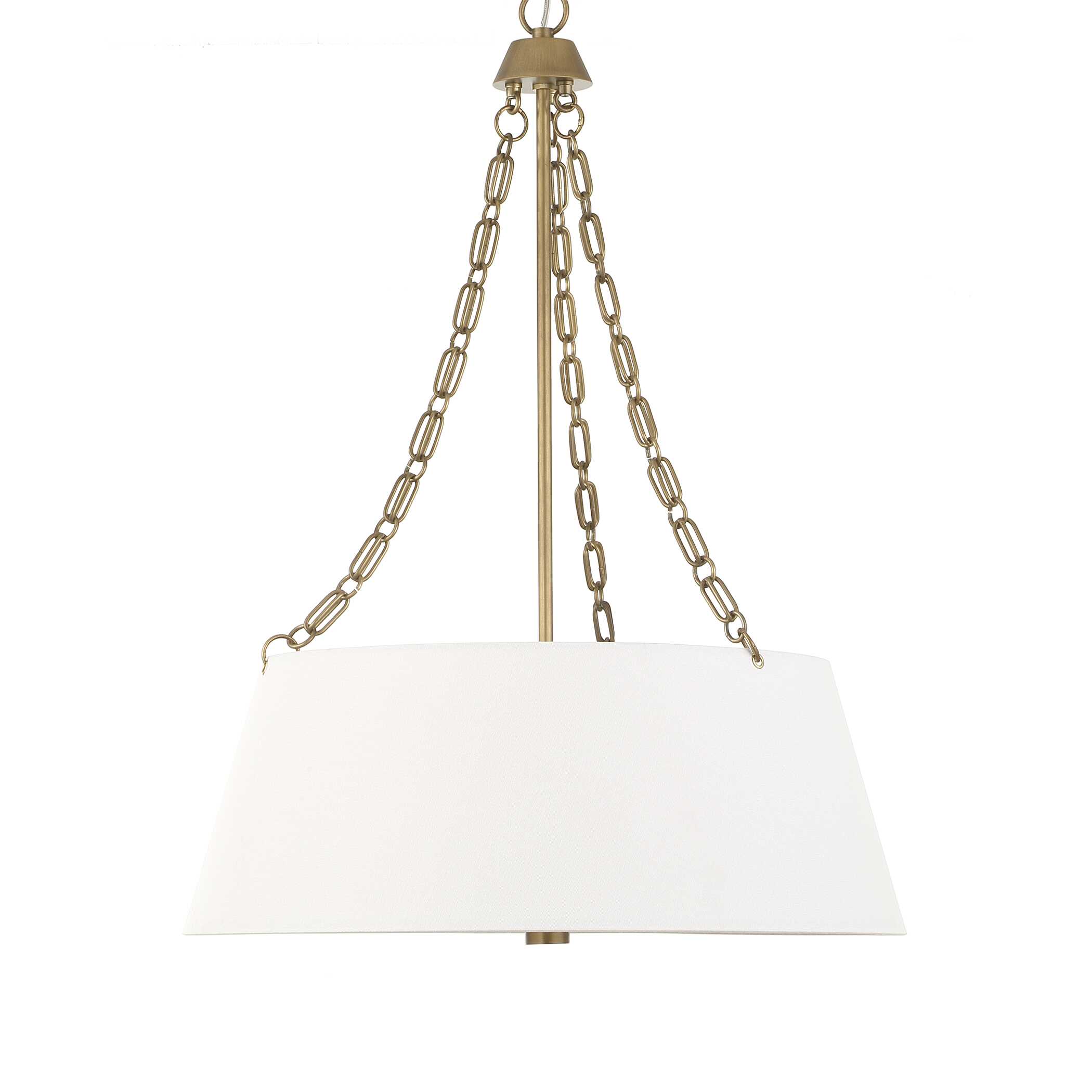 Andalucia 4 Light Drum Pendant, Ceiling Light by Uttermost, 32.5" height x 24" diameter View 5