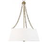 Andalucia 4 Light Drum Pendant, by Uttermost, 32.5" height x 24" diameter thumbnail 5