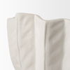 Daria Textured White Sculptural Ceramic Bowl thumbnail 5