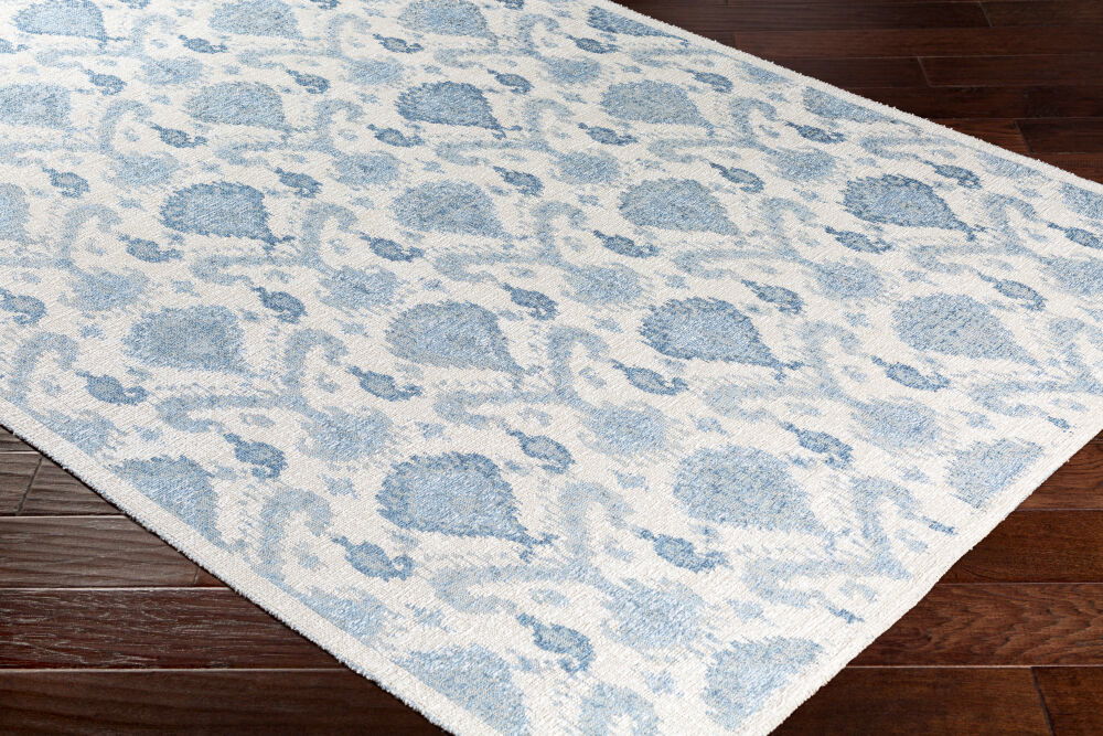 Kilim Machine Woven Rug, by Surya, 1'3.75" length x 1'3.75" width