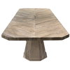 Caledon Reclaimed Oak Dining Table, by Uttermost, 114" width x 30" height x 40" depth thumbnail 7