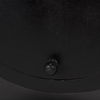 Raja Matte Black Metal with Wood Table Clock thumbnail 12