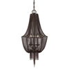 Lezzeno 3 Chandelier, Ceiling Light by Uttermost, 33" height x 15.25" diameter thumbnail 1