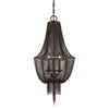 Lezzeno 3 Chandelier, by Uttermost, 33" height x 15.25" diameter thumbnail 1