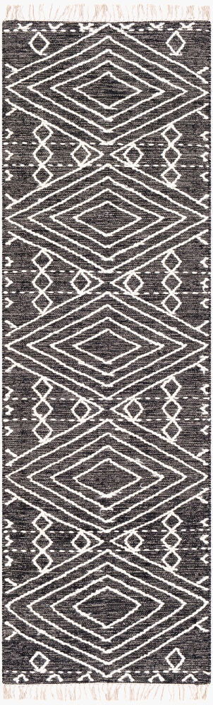 Bedouin Handmade Rug, by Surya, 8' length x 2'6" width