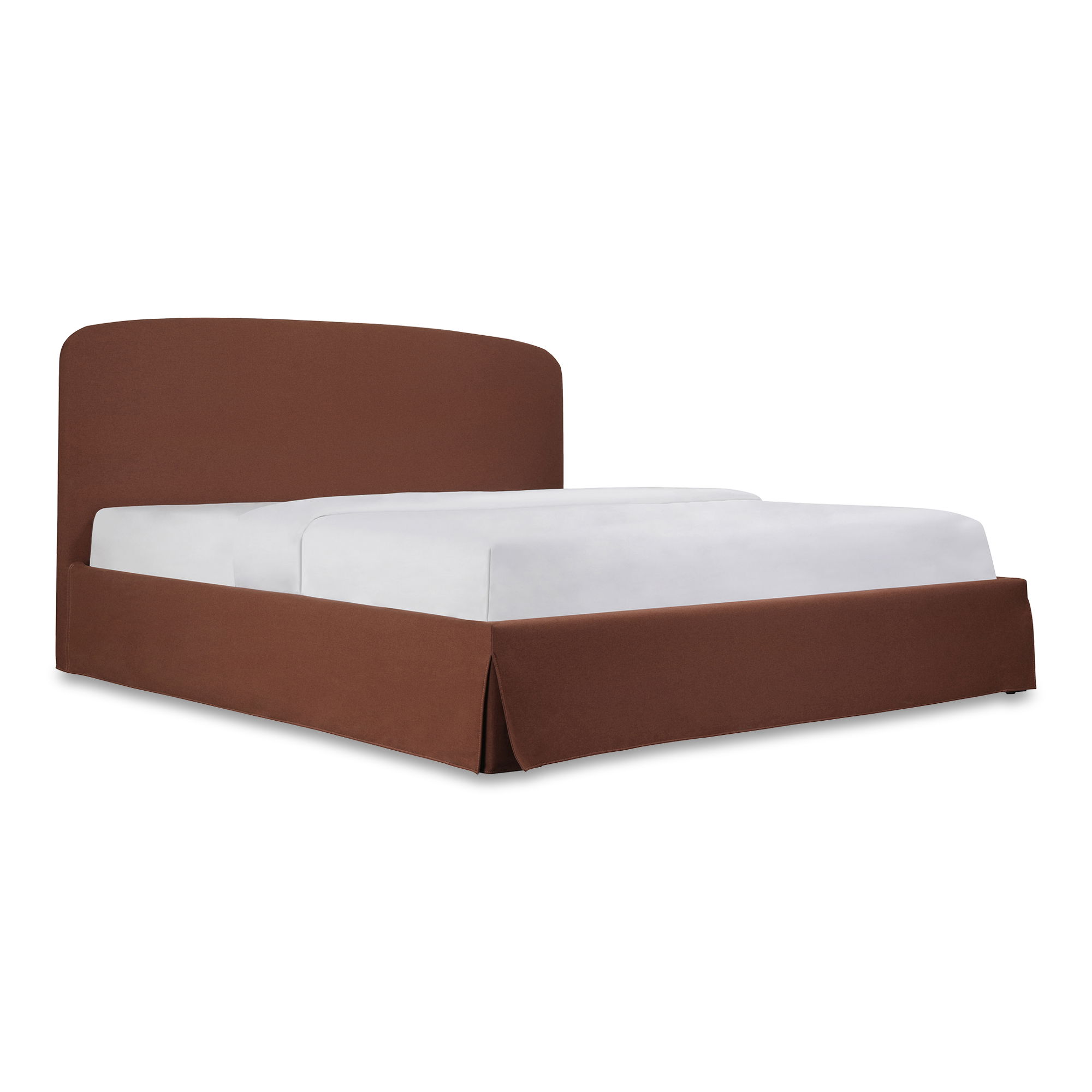 Joan Queen Storage Bed Rust large image 