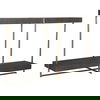 Taja Modern Brass / Wood Console Table thumbnail 4