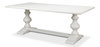 Lionisio Trestle Table  Cortina White, by Sarreid, 3'5" length x 7' width x 2'6" height thumbnail 1