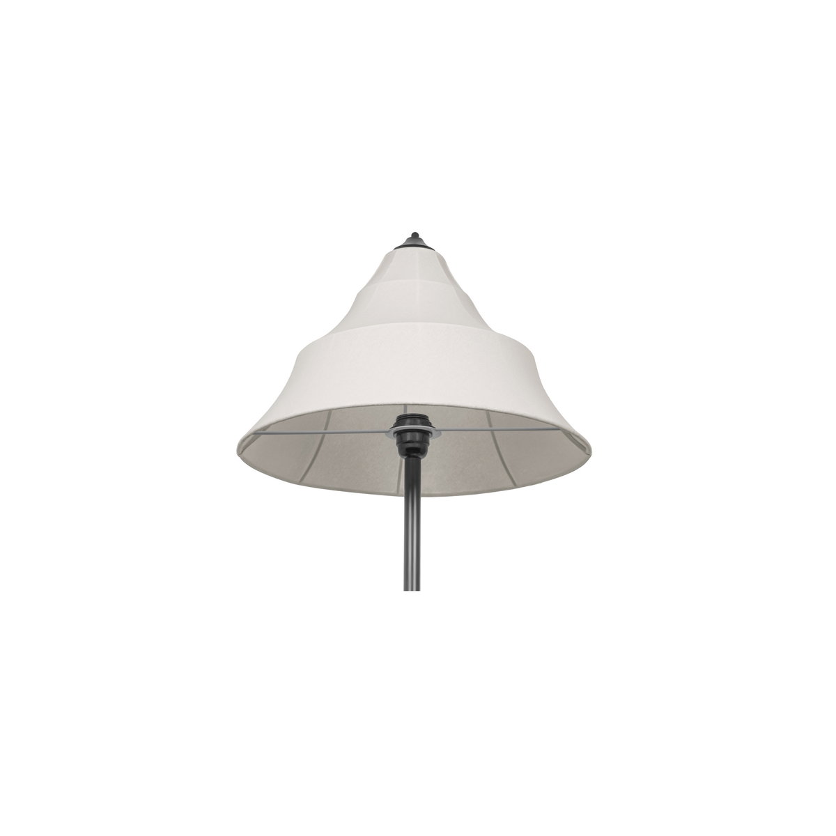 Corrina Floor  Lamp White, Floor Lamp by Moe's Home, 16" width x 64" height x 16" depth View 2