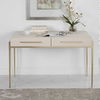 Jewel Modern White Desk, Furniture by Uttermost, 48" width x 30" height x 22" depth thumbnail 4