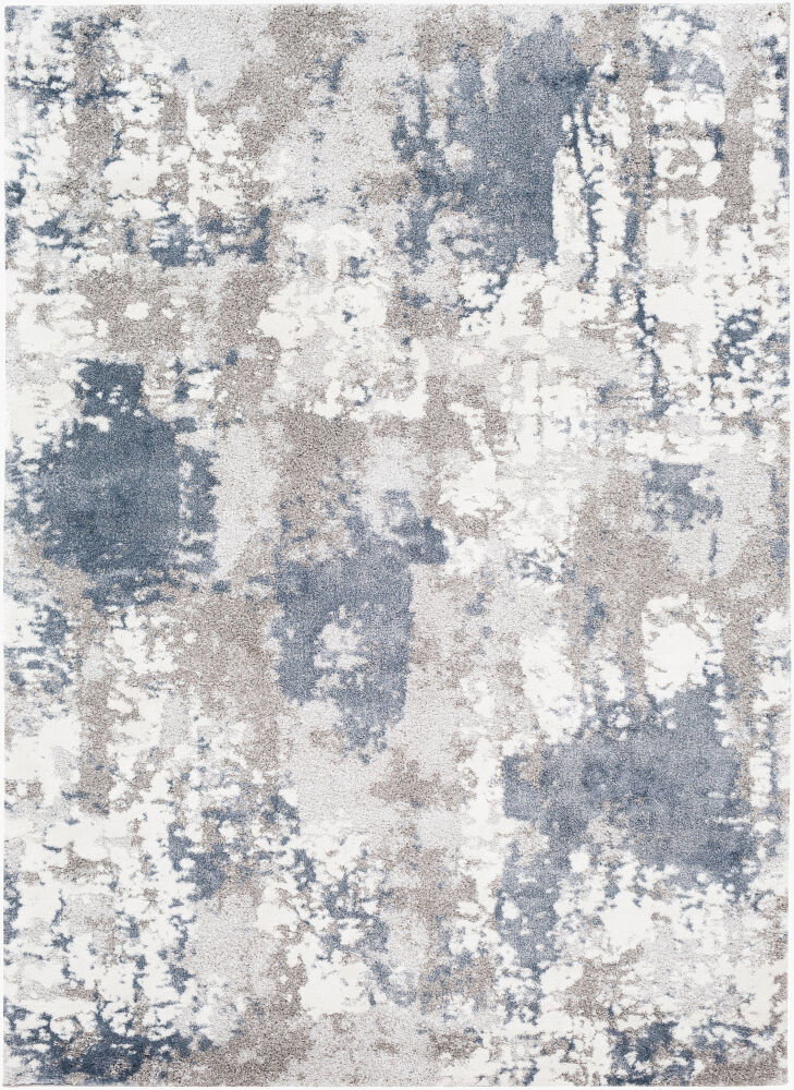 Venice Machine Woven Rug, by Surya, 7'2.61" length x 5'2.99" width