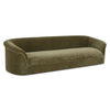 Thora Sofa Dark Green, Sofas & Sectional by Moe's Home, 109" width x 29" height x 36.25" depth thumbnail 2