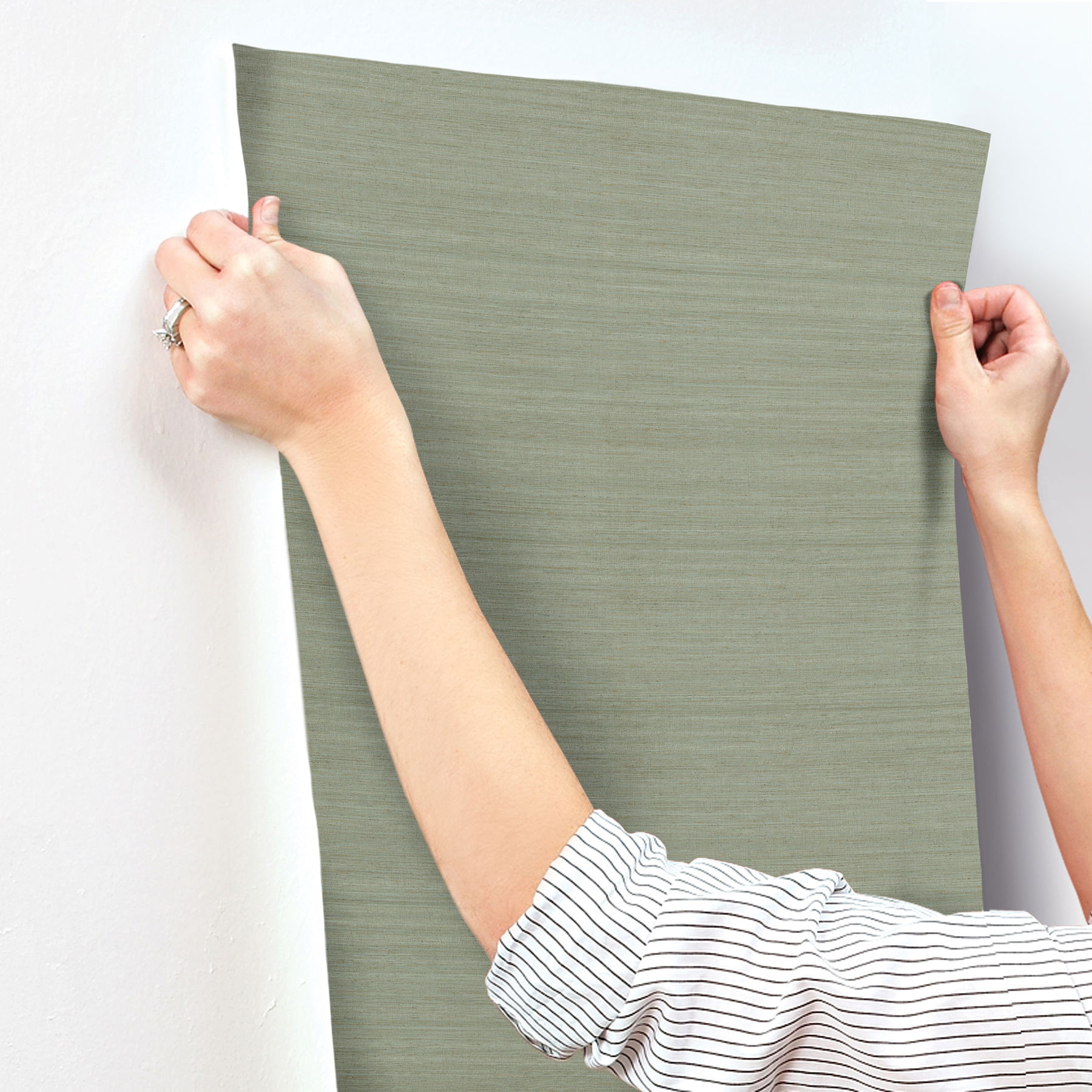 Milano Silk Emerald Wallpaper large image 