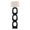 Kelvin Floor Lamp Black, by Dovetail, 20" width x 62" height x 20" diameter x 20" depth thumbnail 2