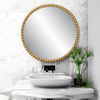 Byzantine Round Gold Mirror thumbnail 1