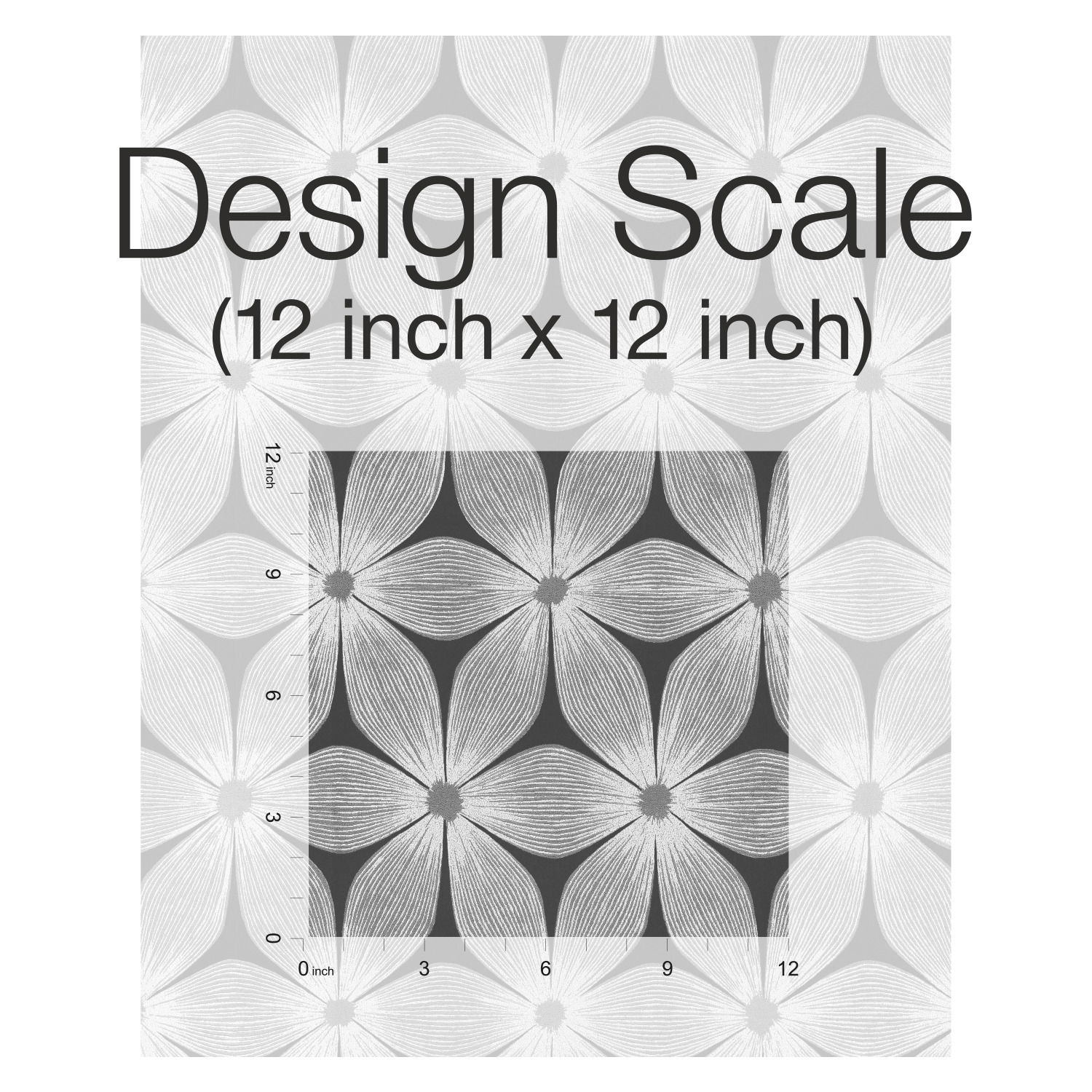 Everlasting Black & Silver Wallpaper, by York Wall, 33' length x 1'9" width x 0.02" depth View 4