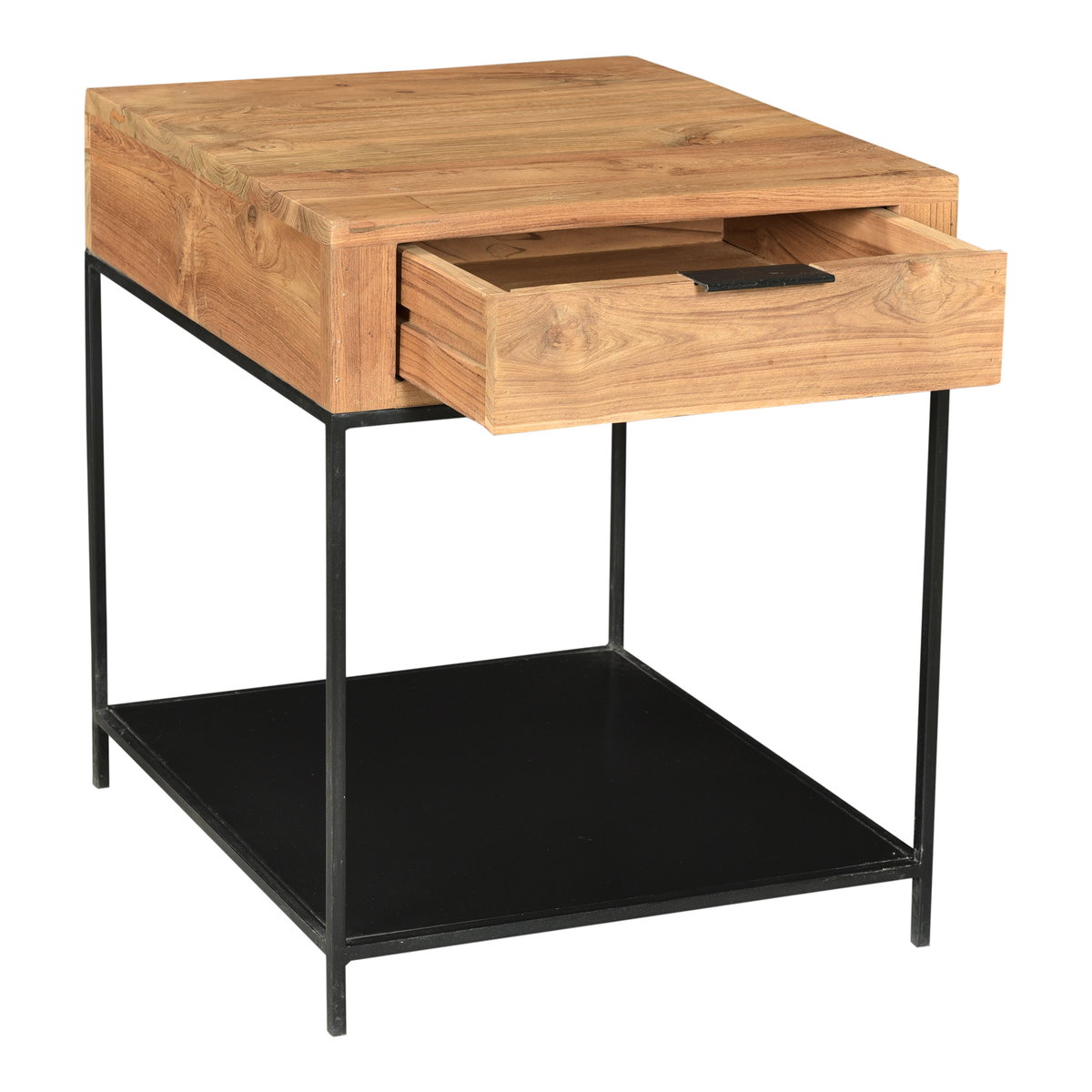 Joliet Side Table Natural, Side & End Table by Moe's Home, 20" width x 24" height x 20" depth View 3